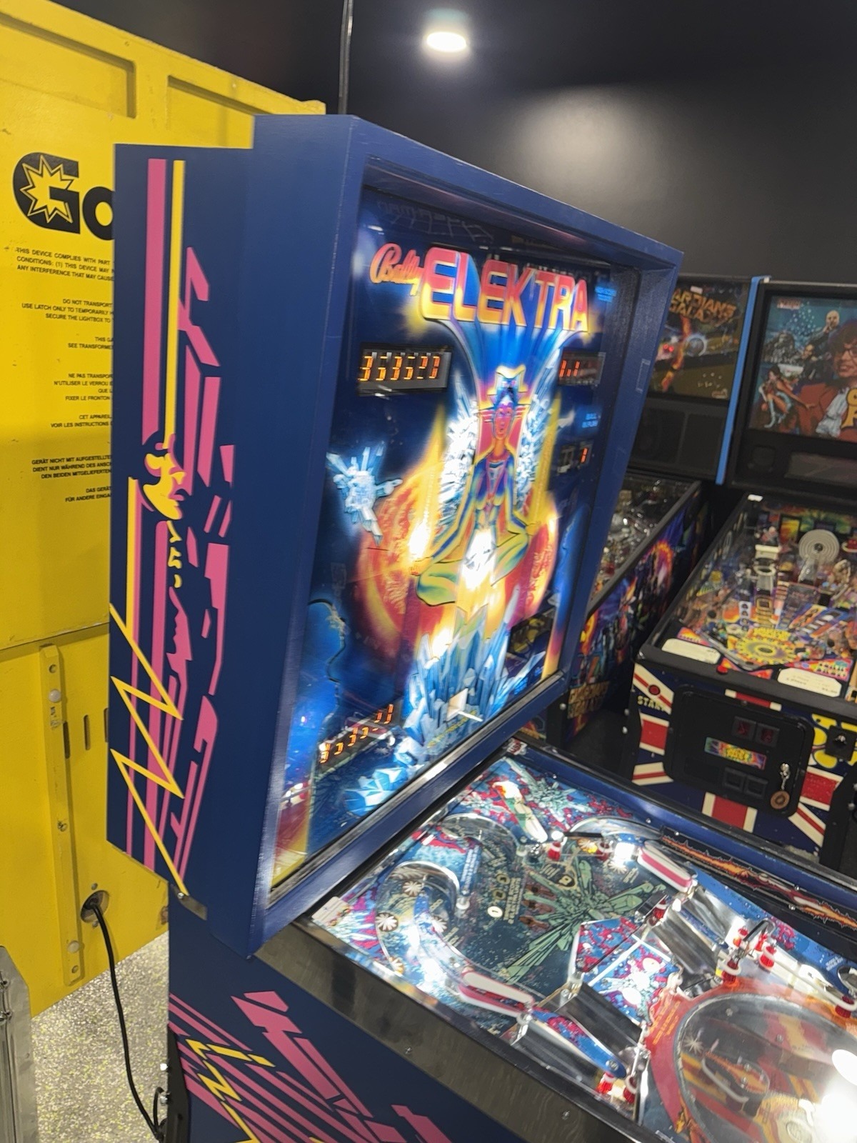 Elektra by Bally 1981 Pinball Machine