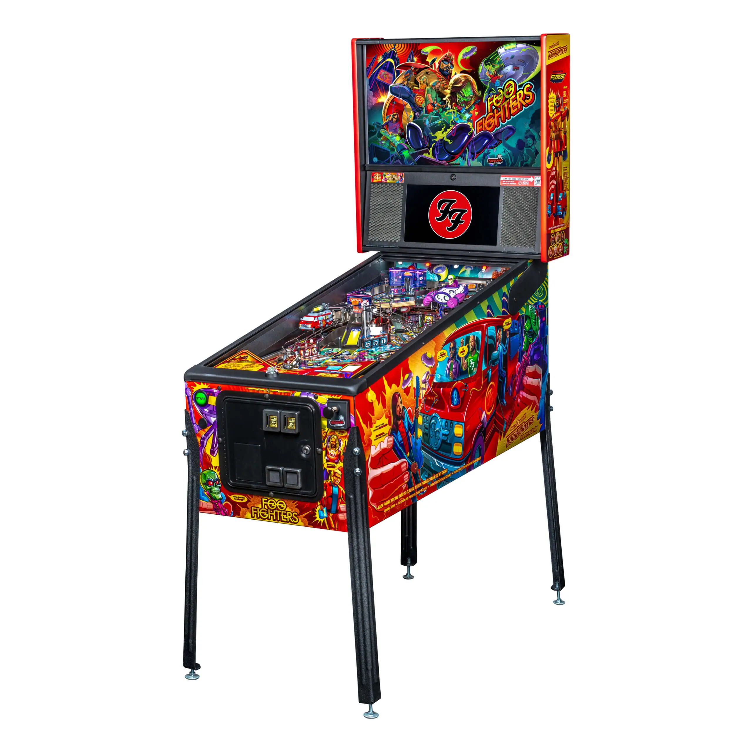 Foo Fighters Premium Pinball Machine