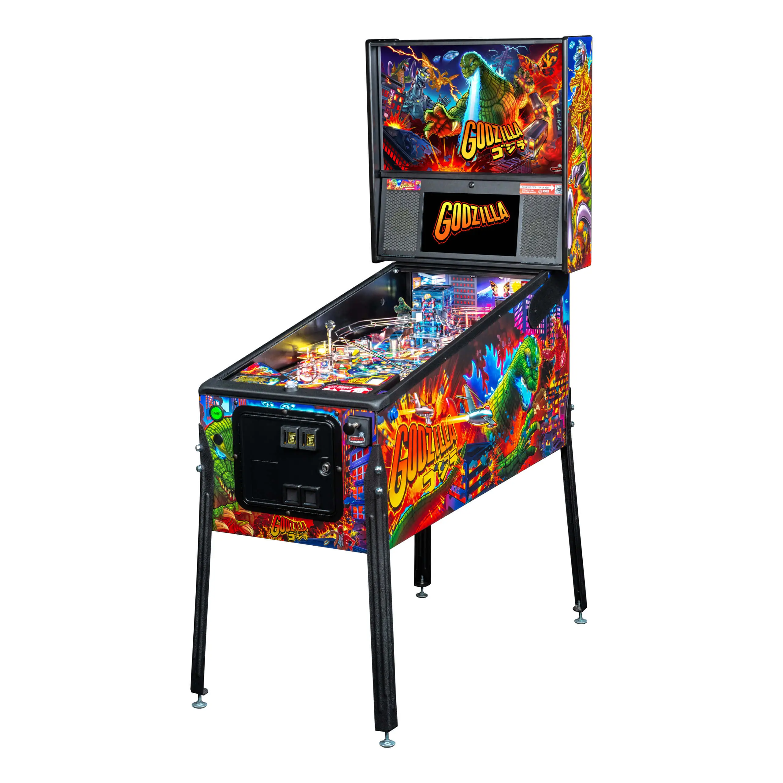 Godzilla Pro Pinball Machine