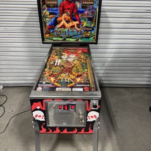 Gorgar pinball machine by Williams 1979