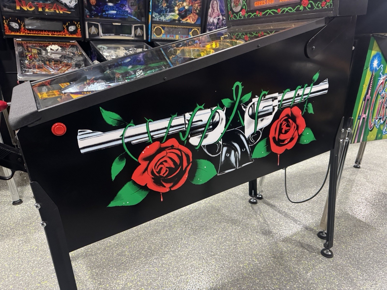 Guns n Roses Data East 1994 Pinball Machine - Image 3