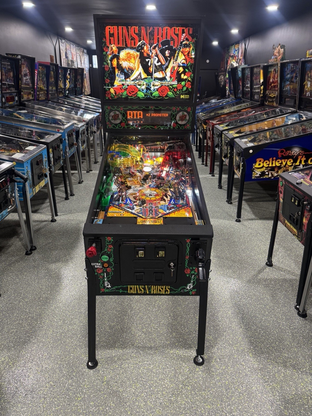 Guns n Roses Data East 1994 Pinball Machine