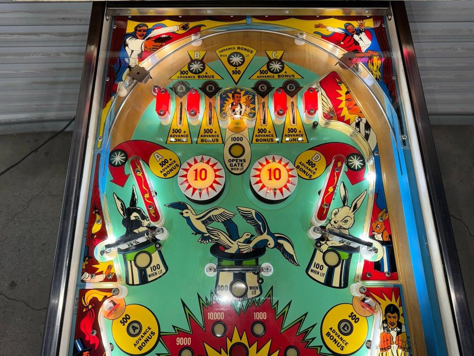 Hokus Pokus pinball machine by Bally 1975 - Image 5