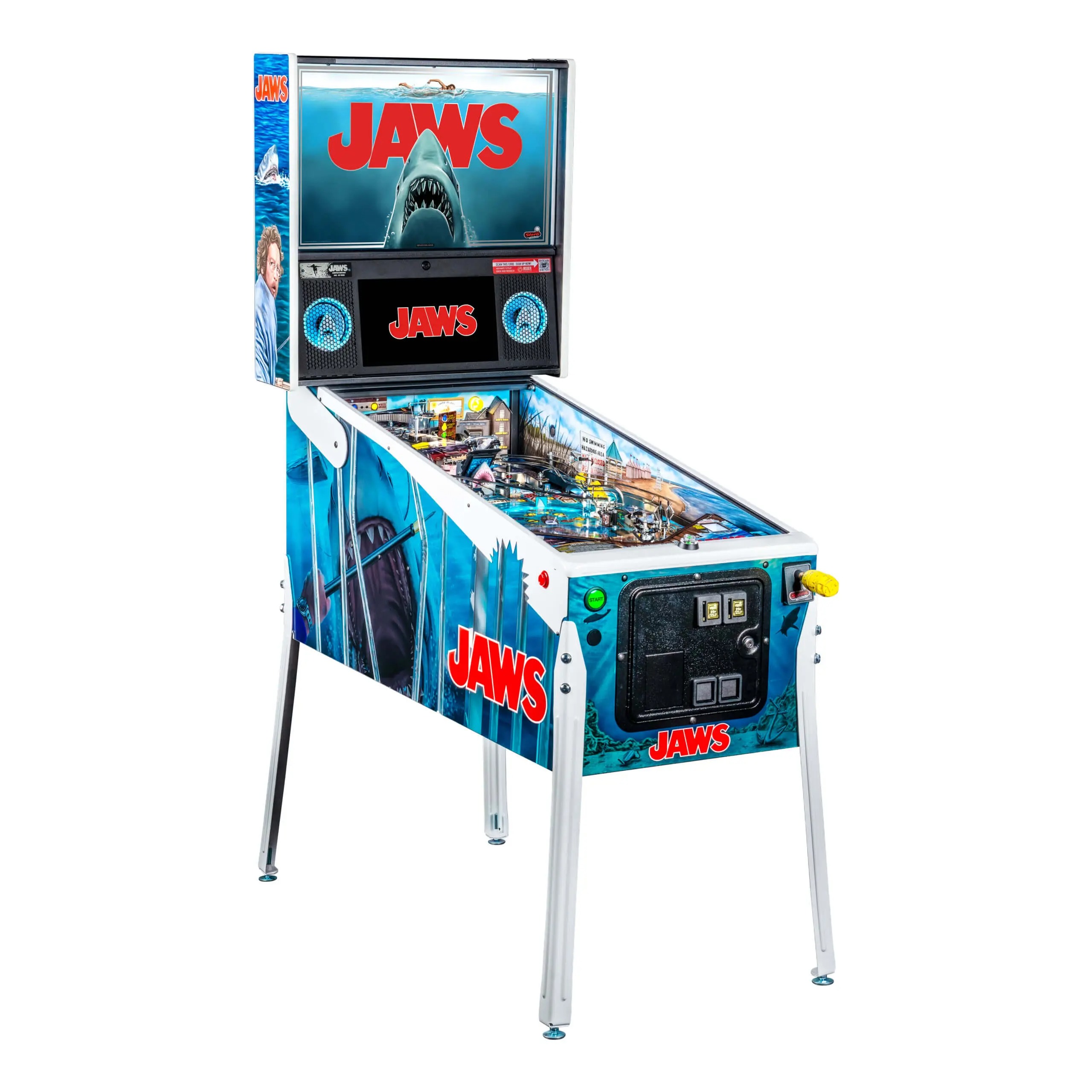 Jaws Premium Pinball Machine