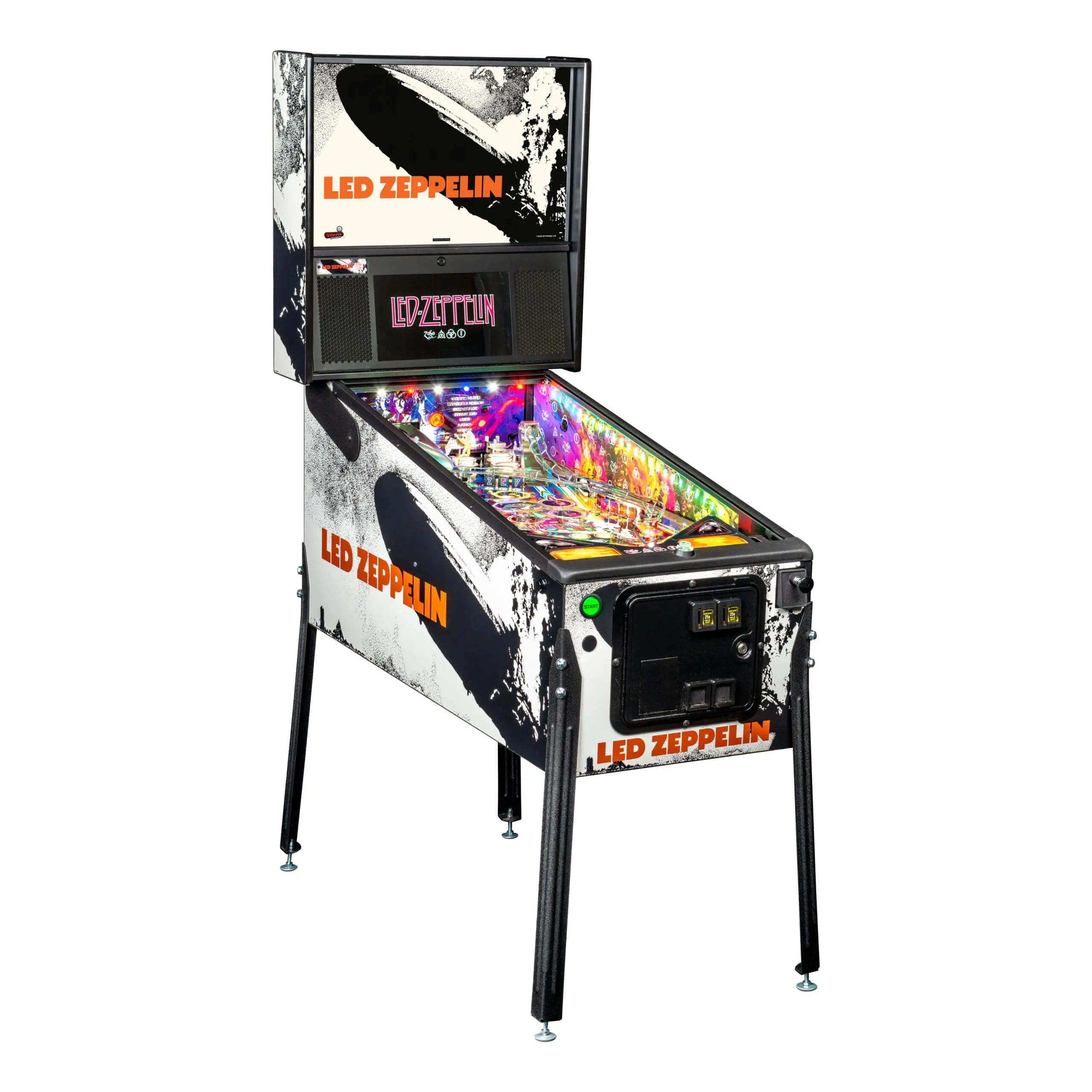 Led Zeppelin Pro Pinball Machine - Image 3