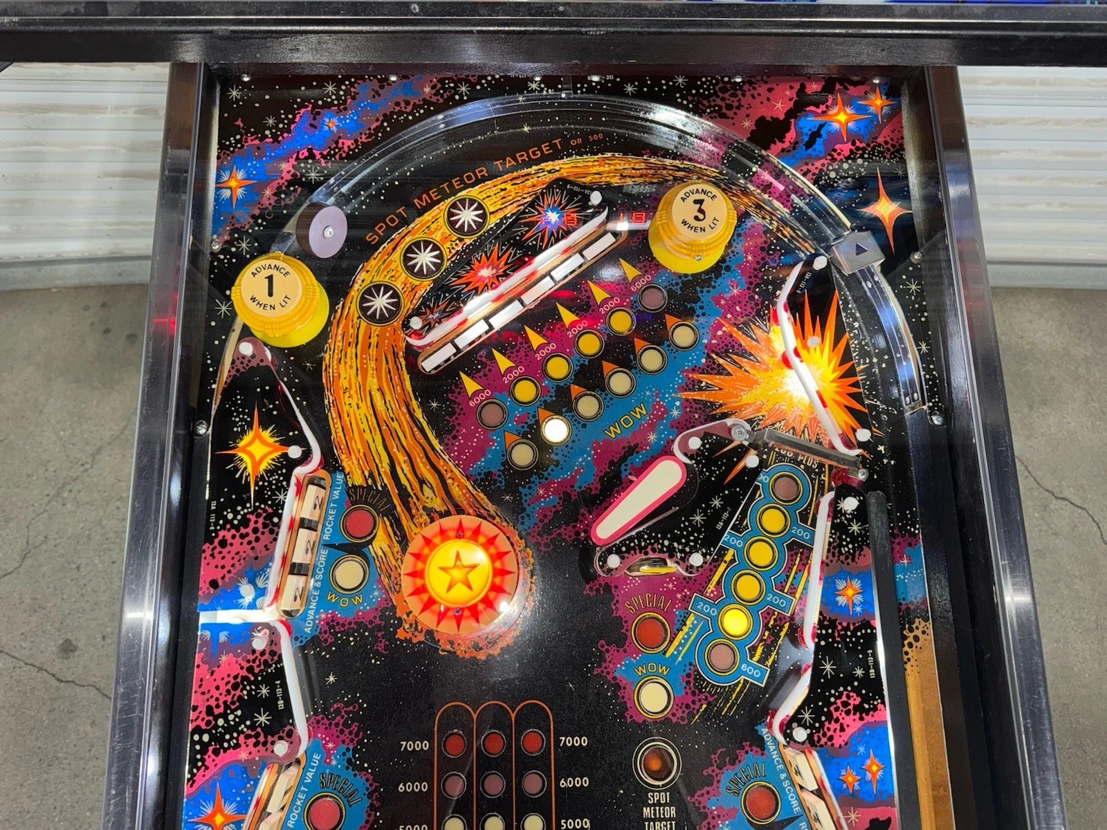 Meteor Pinball Machine (Stern 1979) - Image 7