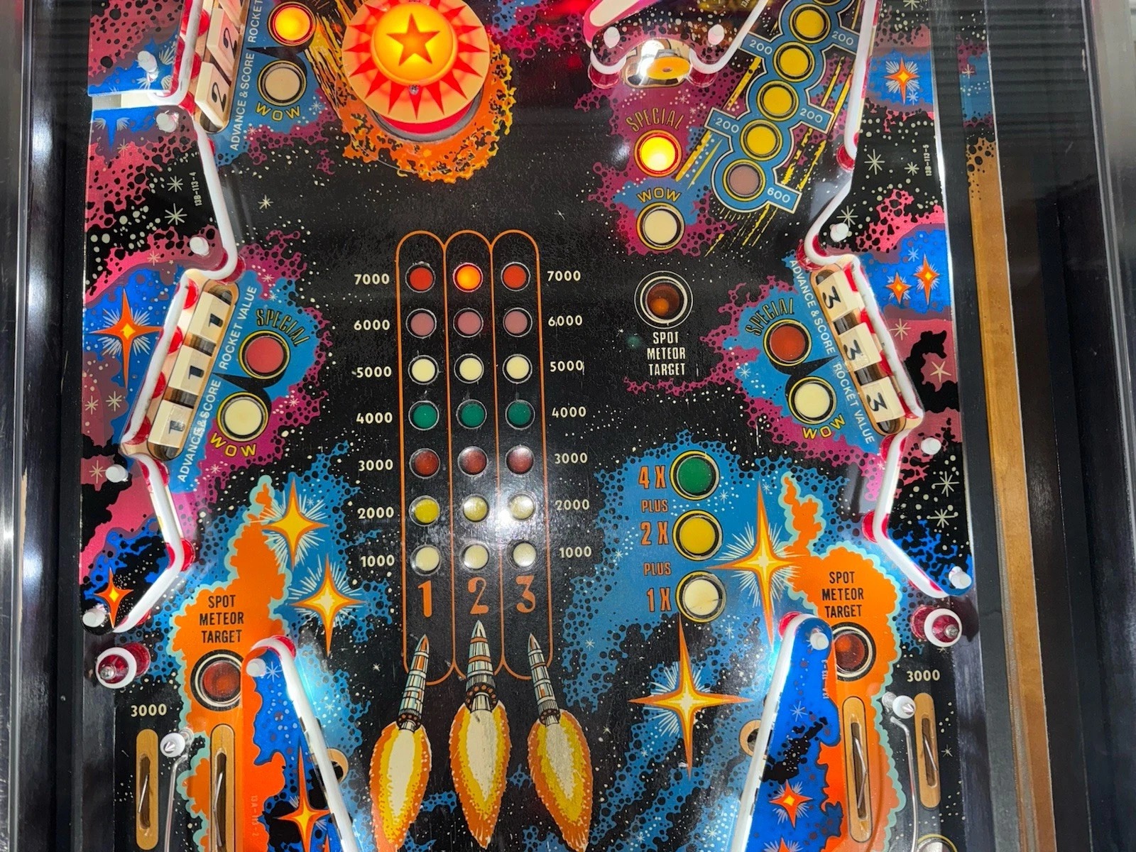 Meteor Pinball Machine (Stern 1979) - Image 2