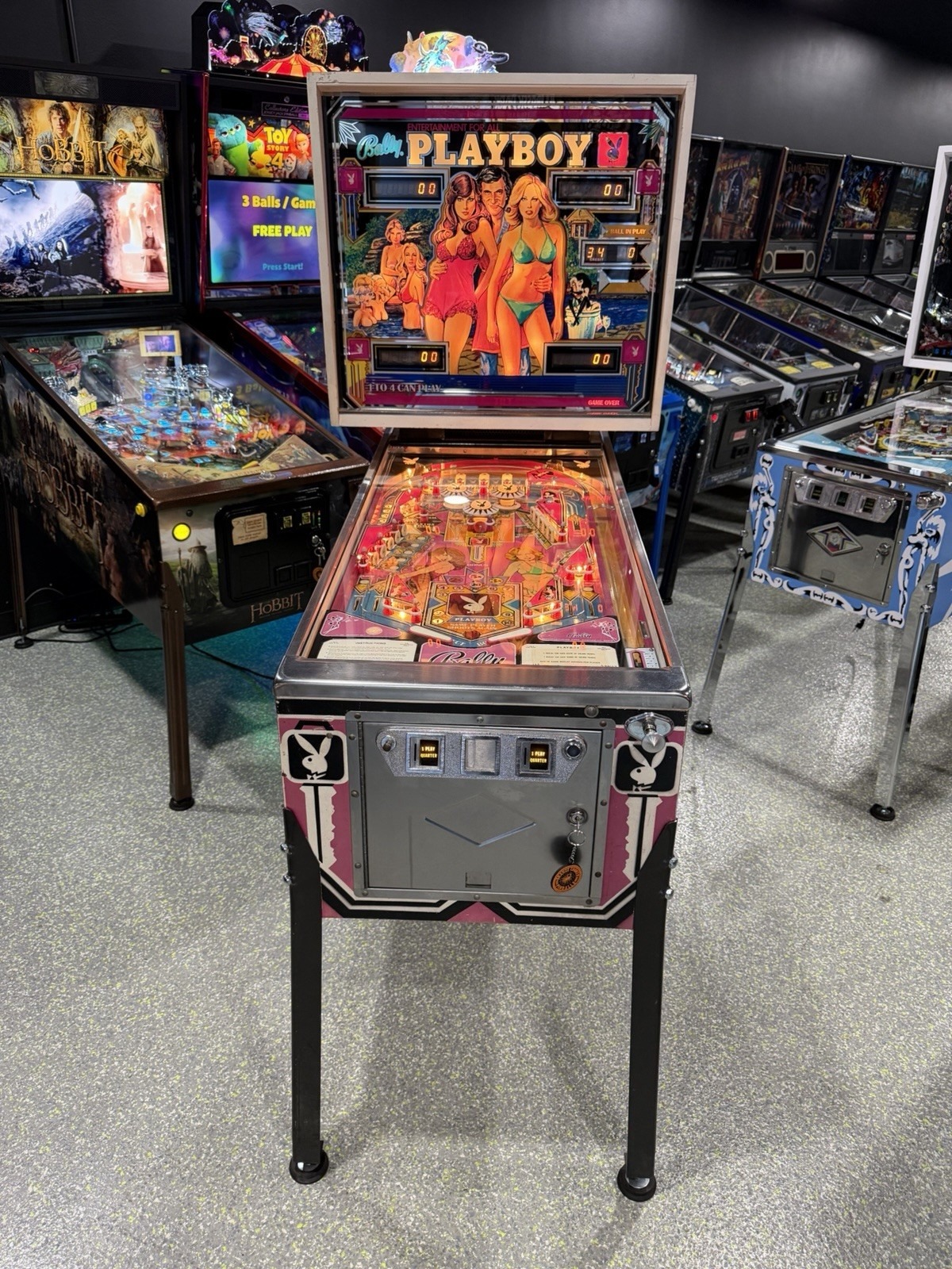 Playboy Pinball Machine (Bally 1978)