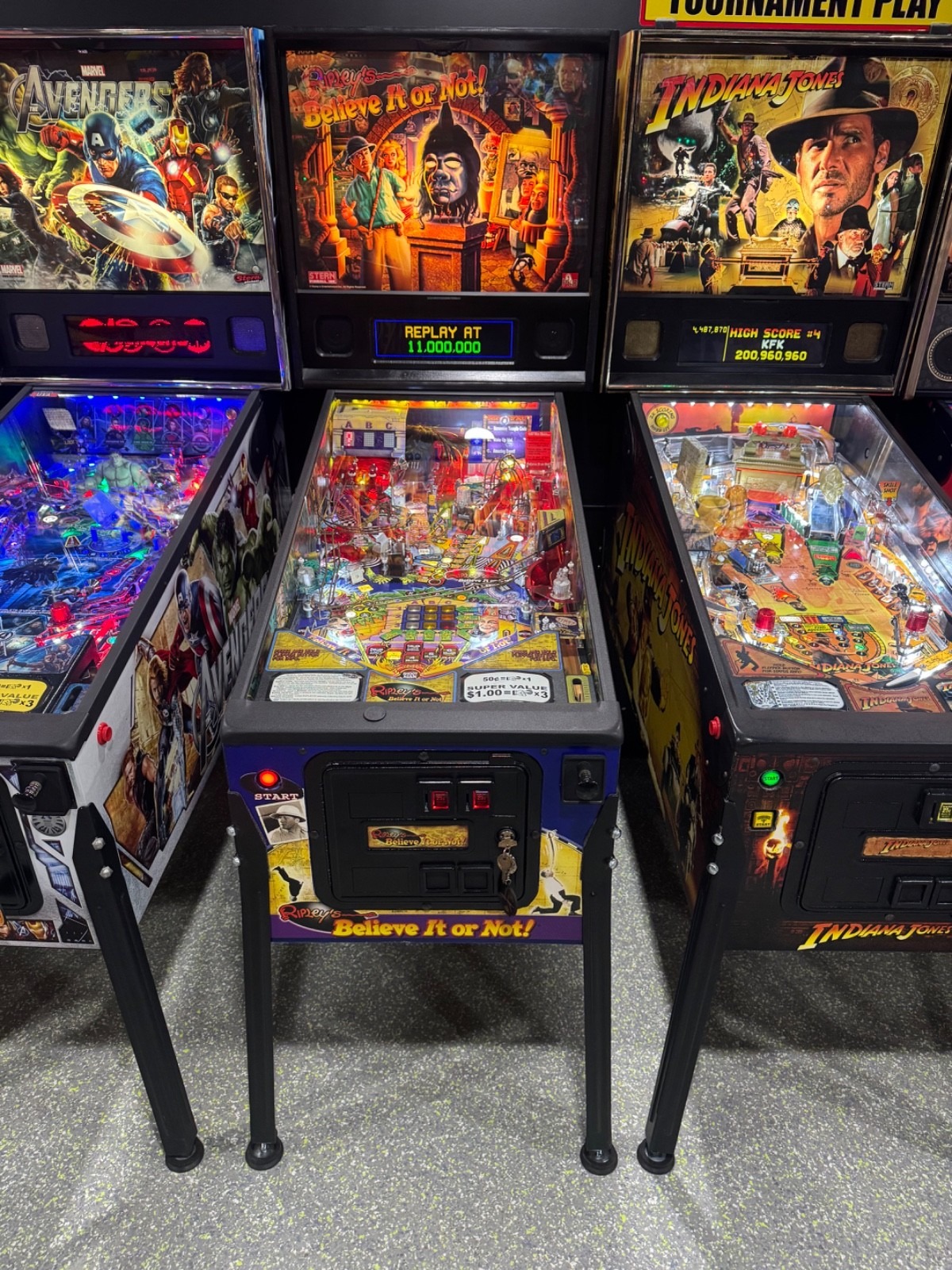 Ripley’s Believe It or Not Pinball Machine