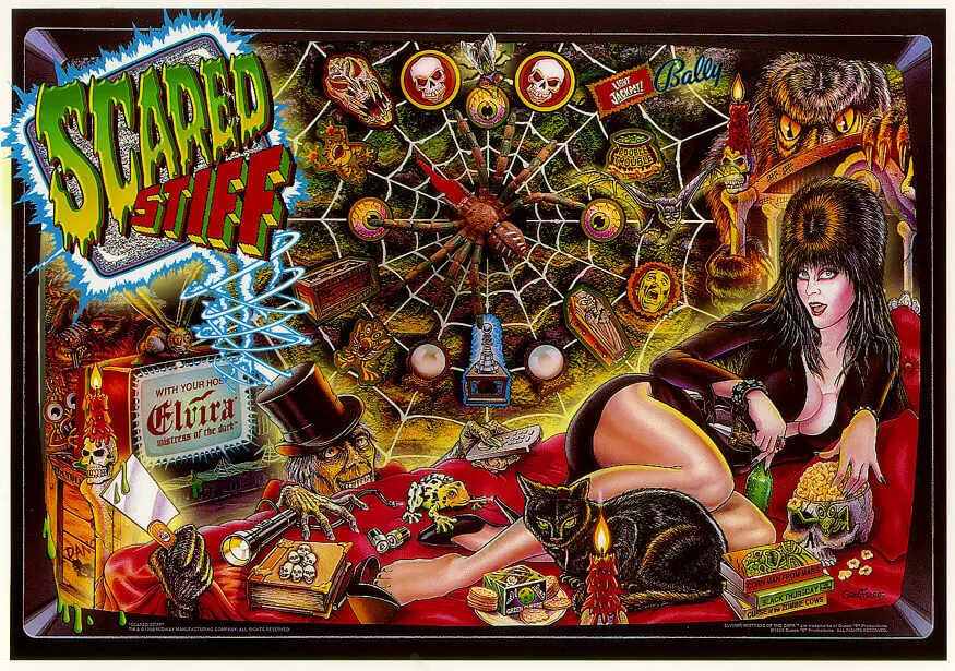 Scared Stiff Pinball by Bally - Image 3