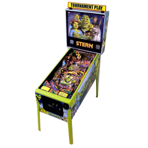 Shrek Pinball with Color DMD Installed