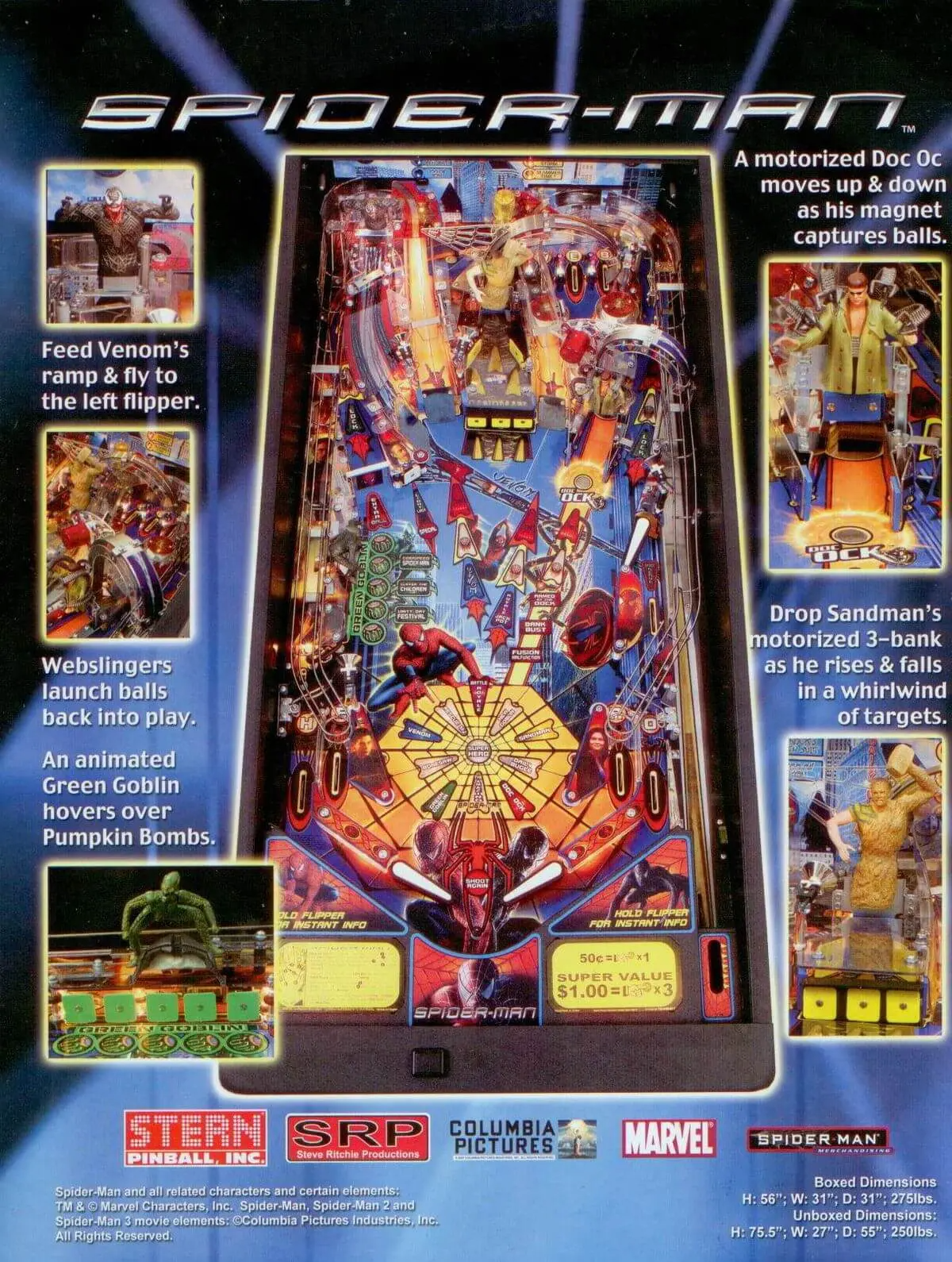 Spider-man Pinball Machine by Stern - Image 6