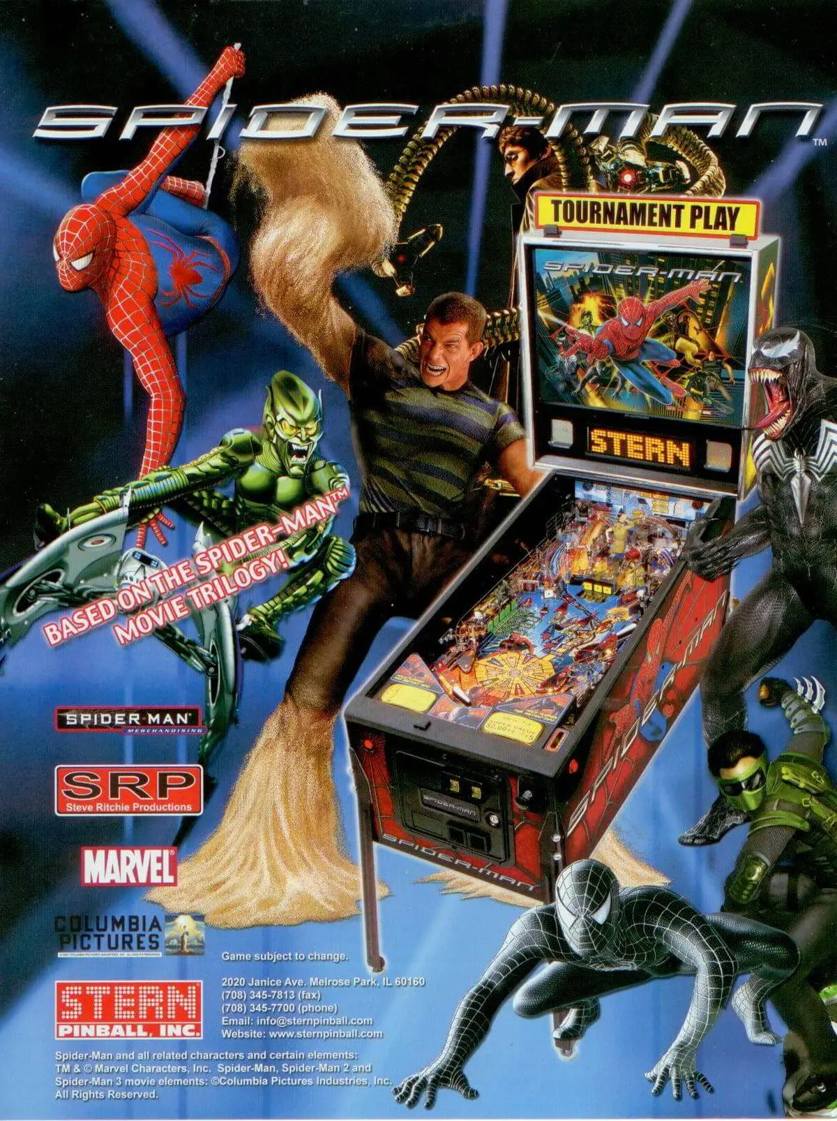 Spider-man Pinball Machine by Stern - Image 3