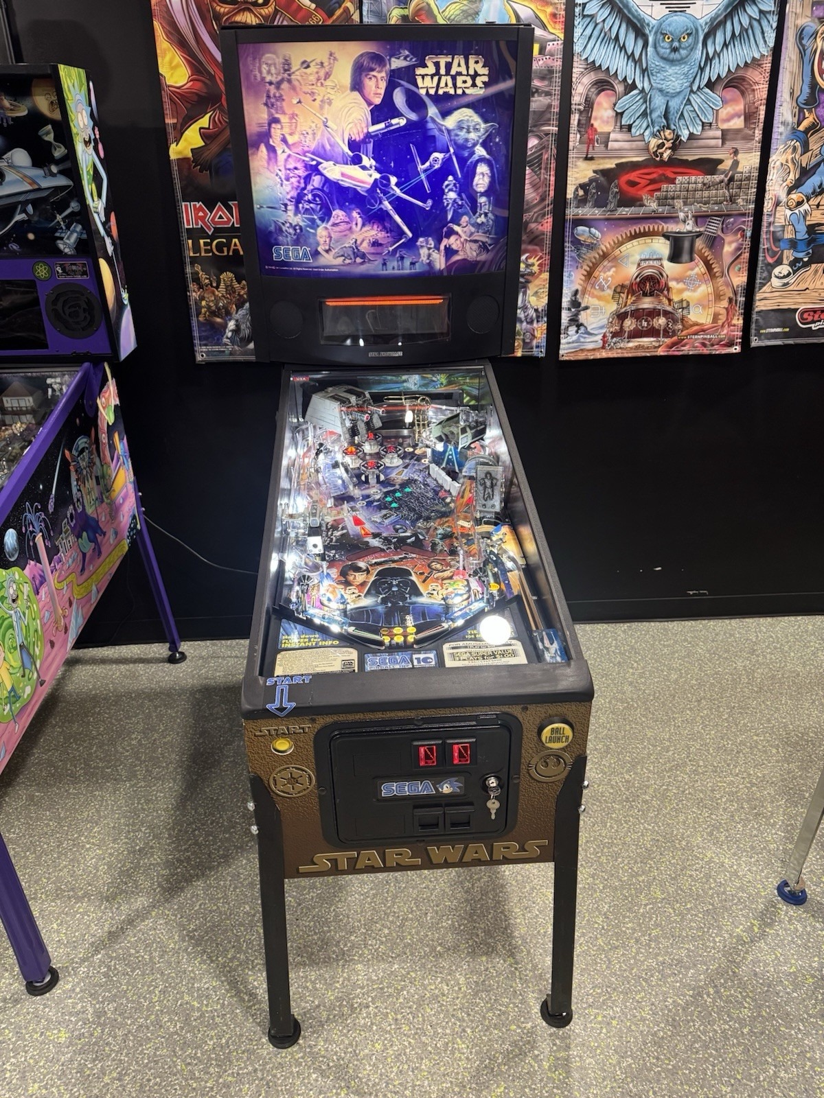 Star Wars Trilogy Pinball Machine