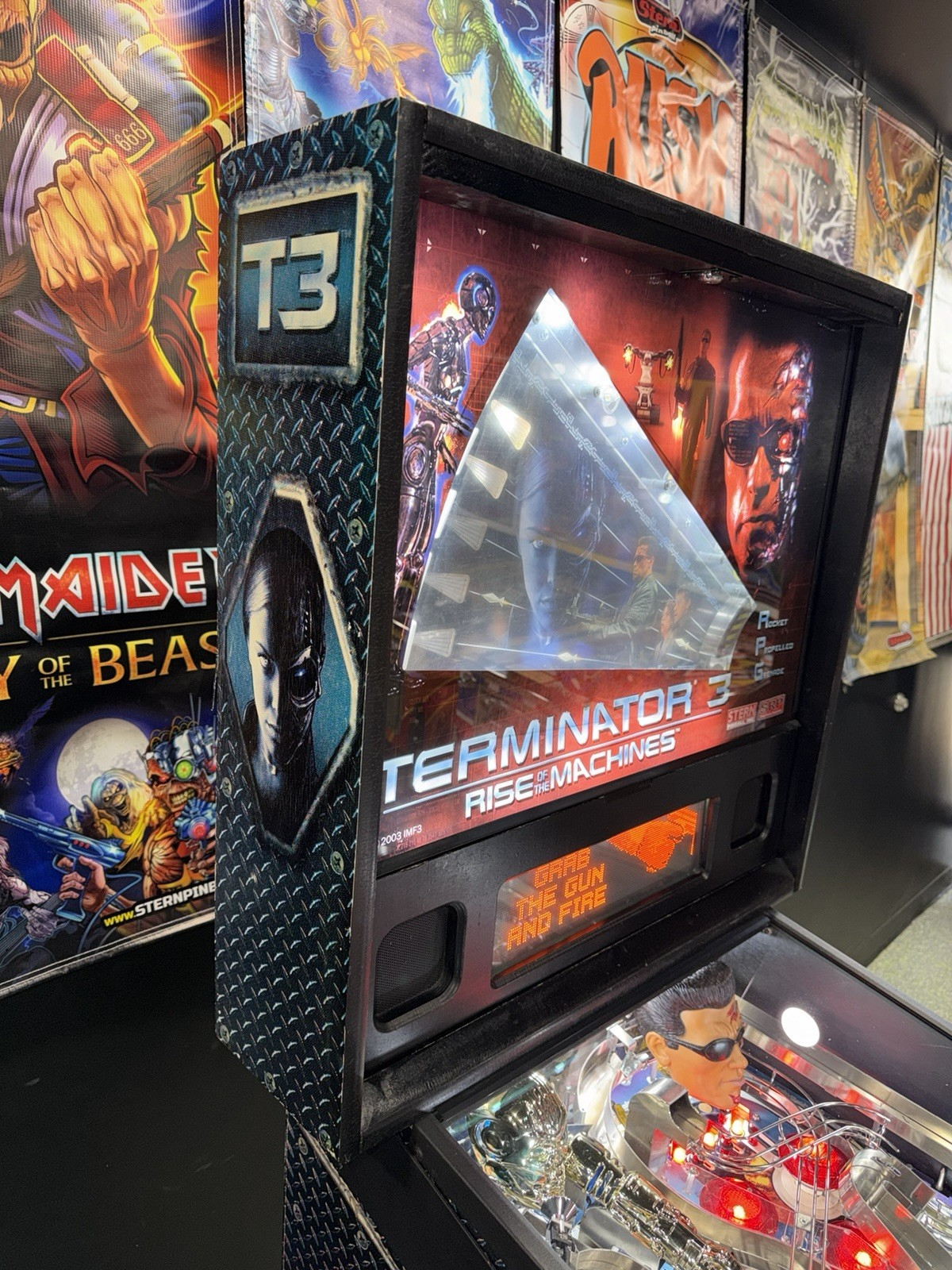 Terminator 3 Rise Of The Machines Pinball Machine
