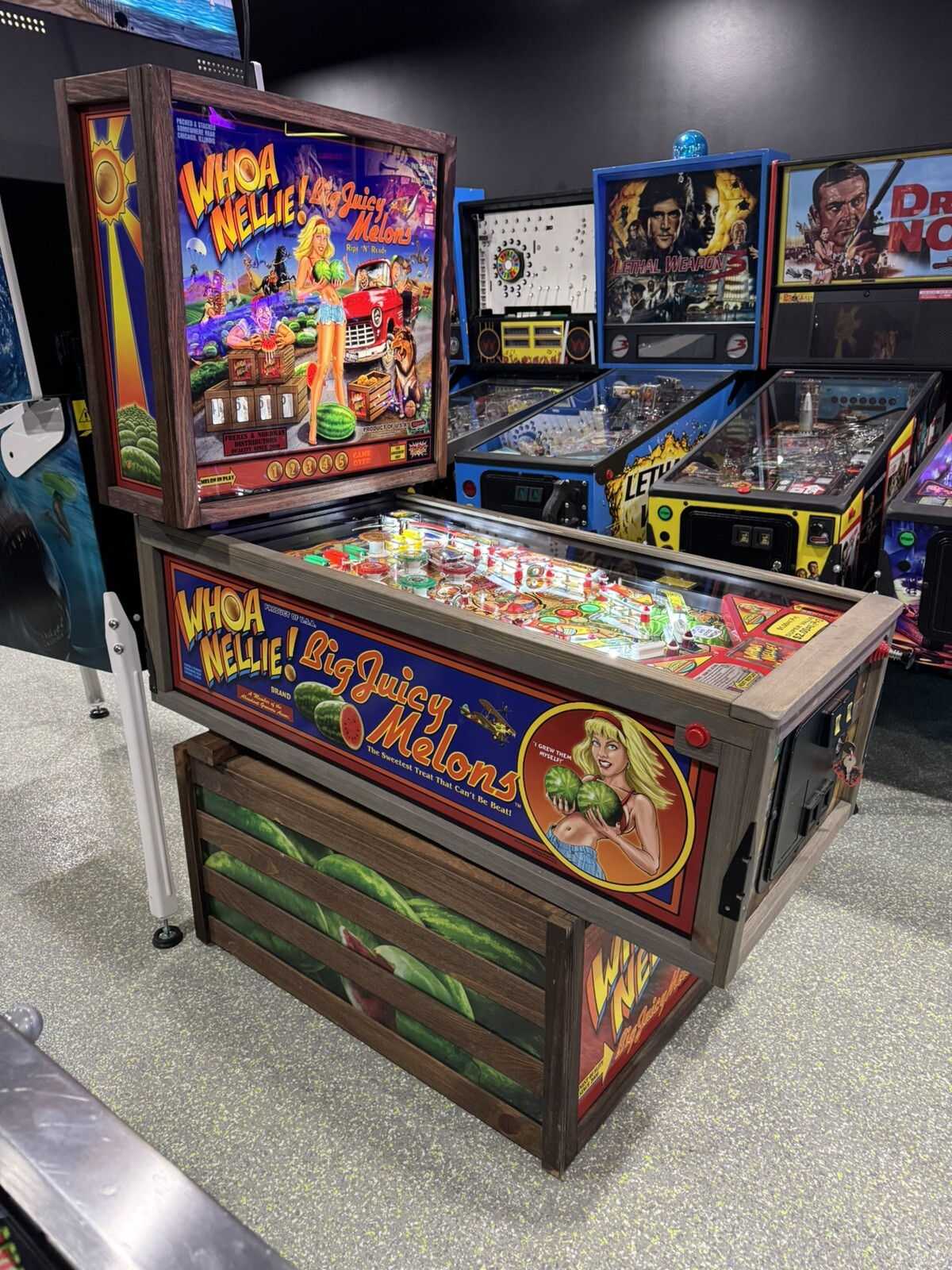 Whoa Nellie Big Juicy Melons Pinball Machine - Image 4