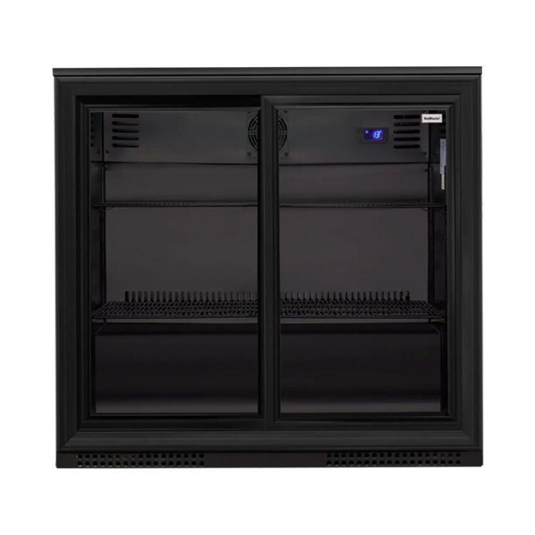 SMBC-200SL SnoMaster 200L Under Counter Beverage Cooler Sliding Doors