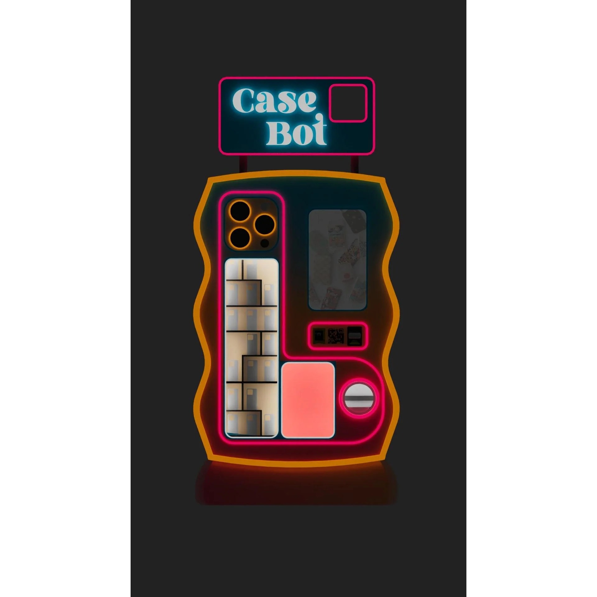 Sweet Robo Case Bot Phone Case Printing Vending Machine