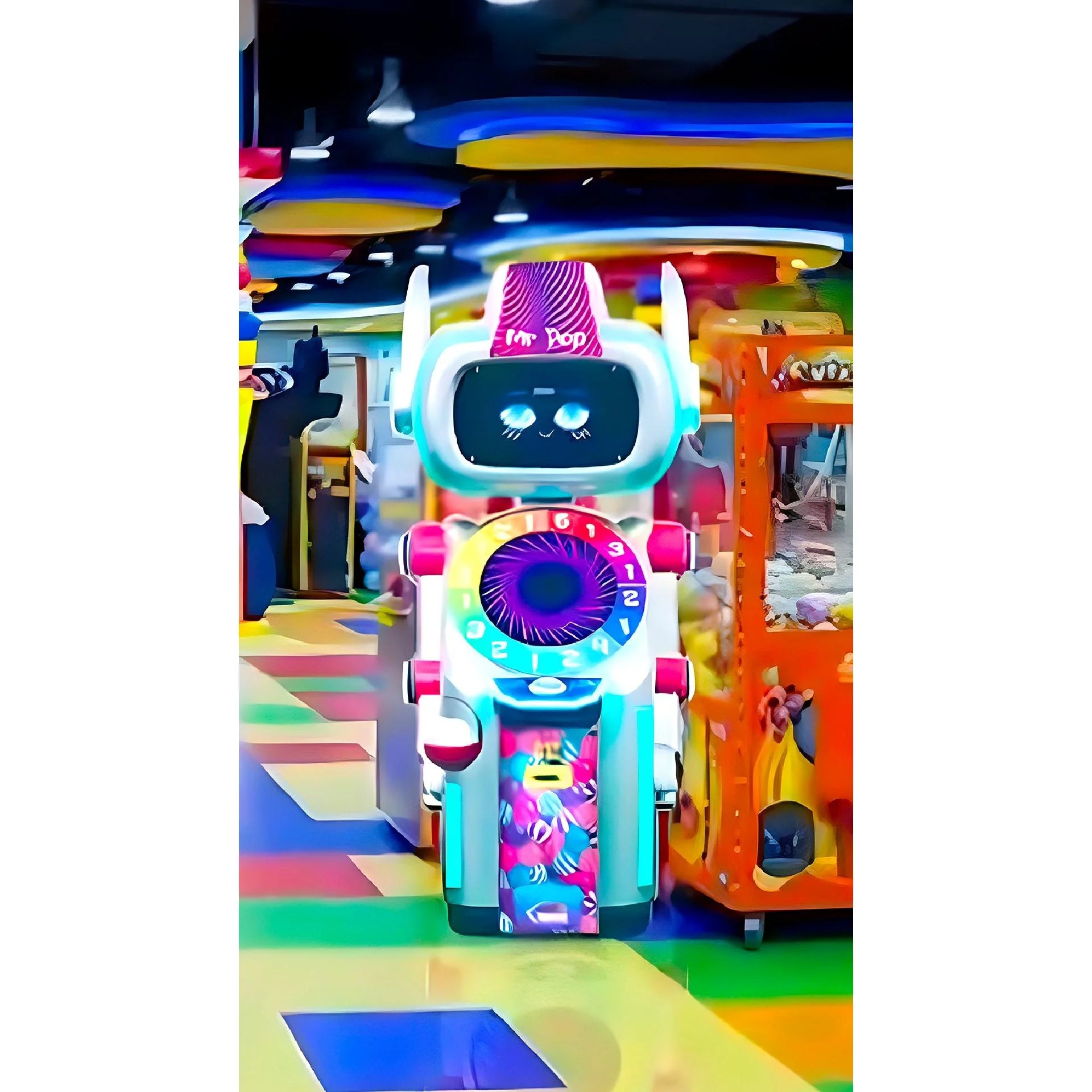 Sweet Robo Mr. Pop The Magical Lollipop Machine