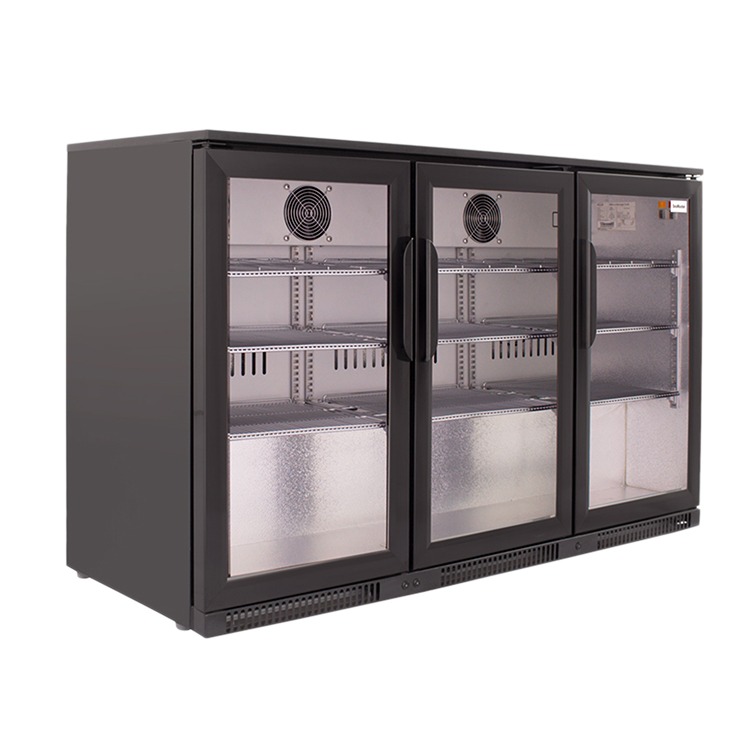 Triple Swing Door Under Counter Beverage Cooler – SMBC-300
